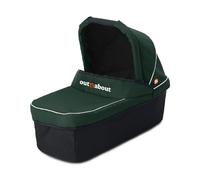 Out'n'About - Nacelle pour nouveau-né v5, avec matelas, doublure et adaptateurs, certifié sans danger pour le sommeil - Compatible avec Nipper, GT et Little Nipper Single - Vert sycomore