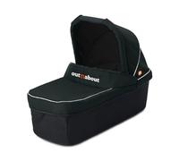 Out'n'About V5 - Nacelle pour nouveau-né avec matelas, doublure et adaptateurs, certifié sans danger pour le sommeil - Compatible avec Nipper, GT et Little Nipper Single - Noir sommet