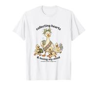 Outnumbered by Boys Proud Mom Raising Kids Heart Mama Humour T-Shirt