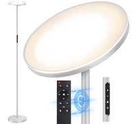 OUTON Lampadaire LED Dimmable 30W/3000LM, Super Lumineux Lampe sur Pied avec Télécommande et Contrôle Tactile, Minuterie 1-Heure, 3000-6000K, Haut Lampadaire sur Pied Salon, Chambre et Bureau