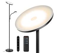 OUTON Lampadaire sur Pied LED, 4 Températures de Couleur, Noir