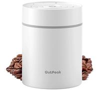 OUTPEAK Neo Kilo - Boîte à café sous vide automatique, capacité de 1,5 l pour 500 ml de grains de café, fonctionnement à un bouton, récipient de rangement à café en acier inoxydable avec cuillère