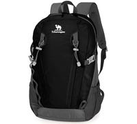 Outplea 30L Sac à Dos Randonnée Homme Femme, Grand Sac à Dos Sport pour Camping, Sacs a Dos Antivol Sacs a Dos Voyage Etanche pour Escalade, Noir