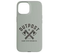 Outpost Outdoors Hatchet Logo Coque pour iPhone 15