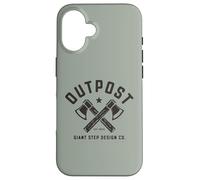 Outpost Outdoors Hatchet Logo Coque pour iPhone 16