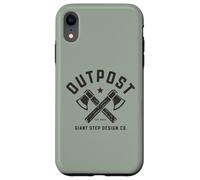 Outpost Outdoors Hatchet Logo Coque pour iPhone XR