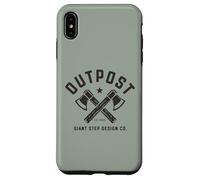 Outpost Outdoors Hatchet Logo Coque pour iPhone XS Max