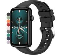 OUTPUTBT 16 mm Bracelet pour Shang Wing L2 Smartwatch Bracelet pour Amzhero D26 XPLORA X5 Play/XGO3 Compatible avec Hua Wei Watch Fit Mini/TalkBand B7/B6/SHENGKE/Timex/Tissot Montre Femme Homme Né