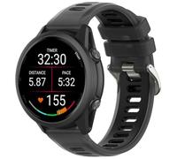 OUTPUTBT Bracelet 22mm Silicone Compatible avec Garmin Venu 3/2, Forerunner 570 47mm/970/265/255/Vívoactive 4/CMF/HUAWEI/SUUNTO/AMAZFIT Remplacement Quick Release pour Homme Femme