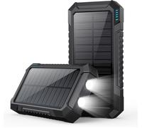 Outputs External Battery 26800mah Power Bank With 3 Outputs, Usb C (In&out) Portable Battery 15w Pd 3a Quick Charge Portable Charger With 2 Led Flashlight, Solar Charger For Iphone Samsung Etc