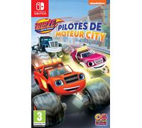 BLAZE ET LES MONSTER MACHINES PILOTES DE MOTEUR CITY Jeu Nintendo SWITCH COMPLET