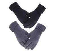 Outrip Gants Chauds Pour Femmes d'Hiver Pour Femmes, Écran Tactile, Gants Épais Doublés Coupe-Vent