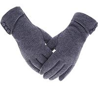 Outrip Gants Chauds Pour Femmes d'Hiver Pour Femmes, Écran Tactile, Gants Épais Doublés Coupe-Vent