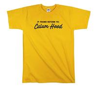 Outsdr Hommes Unisexe If Found Return to Calum Hood T-Shirt