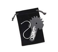 Outset Grattoir Universel pour Grille et Outil de Nettoyage pour différentes Tailles de Grille, Noir, 1 pièce