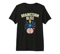 Outside Box de réflexion Artistique créative Brainstorm Bliss T-Shirt Haut de Gamme