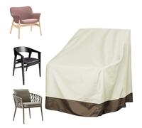 Outside Chair Covers, Dustproof Furniture Protector, Heavy-Duty Waterproof Rocking Chair Cover for Outdoor Camping, Porch, Lawn, Backyard, Deck, Patio Seating Protection, UV and Weather Resistant