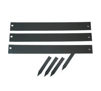 OUTSIDE LIVING-Bordure de jardin en métal noir Nature Outside Living - 264 x 10,2 cm