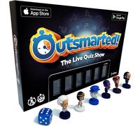 Outsmarted - Le Quiz En Direct - Jeu De Société À Distance En Français - Plus De 10 000 Questions Et Mises, Soirée Jeux En Famille - Pour 8 Ans Et Plus - Édition Rétro[Z1080]