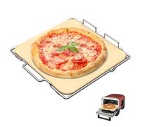 Outspark Pierre à pizza avec support pour four à pizza d'extérieur Ninja Woodfire OO101 8 en 1, ensemble de pierres de cuisson pour four et grill, accessoires de four à pizza pour Ninja OO100 Series