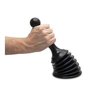 OUTSTANDER - Déboucheur D'évier et de Canalisation, Déboucheur pour Nettoyer le Blocage dans les Salles de Bains, Cuisines, Éviers, Baignoires et Douches, Outil D'aspiration Flexible et Puissant, Noir