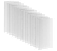 Outsunny 14 Panneau Alvéolaire Double en Polycarbonate 4 mm Transparent | Résistant aux UV, Personnalisable, Plaque Polycarbonate