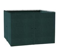 Parois Latérales De Rechange Barnum Tonnelle 3 X 3 M - 2 Systèmes D'attache Boucles Ou Crochets - Zip - Polyester Gris