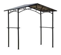 Outsunny - abri de barbecue - Métal - 246x149x230cm - Noir