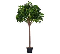 Outsunny Arbre artificiel plante artificiel hauteur 1,2 m tronc branches lichen 693 feuilles grand réalisme pot inclus