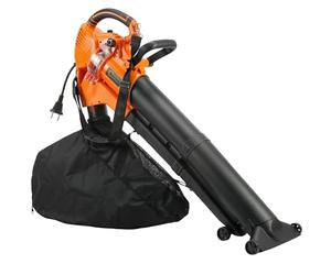 Outsunny Aspirateur-Souffleur de Feuilles Filaire 3000W, Souffleur de Feuilles 3-en-1 avec Fonction Broyage, Sac de Collecte 40L, 4 Roues et Sangle Réglable, Nettoyage de Pelouse, Patio et Allée