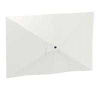 Outsunny Toile de remplacement pour parasol 6 baleines UPF 50+ 3 x 2 m Beige