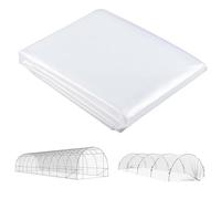 Outsunny Bâche pour Serre, bâche Plastique Transparente 6 x 10 m, imperméable et résistante aux UV, bâche Protection Serre en polypropylène 150g/m², Transparent