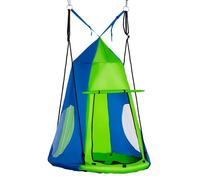 Outsunny - Balançoire nid d'oiseau - PE - 100x100x180cm - Vert