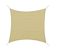 Outsunny Carré 12 Voile d'ombrage UV Couverture jardin Sable