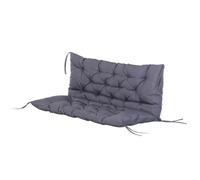 Outsunny - coussin - Tissus - 132x110x10cm - Gris