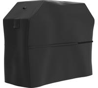 Outsunny Couverture de gril BBQ Couverture résistante aux intempéries Couverture de gril à gaz avec velcro, 600D Oxford, Noir, 147 x 61 x 122cm