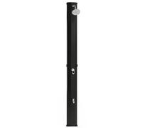 Outsunny Douche solaire 60 L Douche de jardin avec pommeau pluie pivotant, robinet, température réglable
