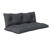Outsunny – Ensemble de 2 coussins d'extérieur assise et dossier pour canapé Gris