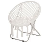 Outsunny - fauteuil design - Coton - 77x64x74cm - Beige