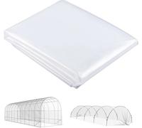 Outsunny Film pour serre 8x10 m étanche à l'eau, film de jardin avec protection UV, film plastique extra épais résistant à la déchirure, bâche de couverture pour serre tunnel en plastique, film tunnel