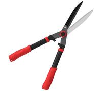 Outsunny Garden Shears, 63.5 cm Heavy Duty Hedge Shears with Razor-Sharp Blades, Comfort Grip and Tension Adjuster for Hedges, Shrubs and Bushes, Easy Cutting and Triming (ciseaux à haies, arbustes