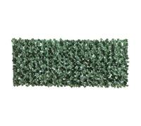 Outsunny - Haie à feuilles artificielles - PE - 240x100cm - Vert foncé