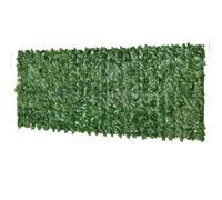 Outsunny - haie à feuilles artificielles - PE - 300x100cm - Vert foncé