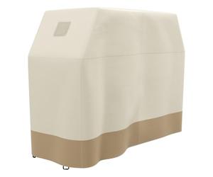 Outsunny Housse BBQ pour Gril à gaz rectangulaire 152 x 66 x 115 cm Beige