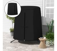 Outsunny Housse de Mobilier d'Extérieur en Tissu Oxford Résistant aux Intempéries 196 cm x 196 cm x 230 cm - Noir