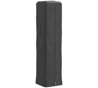 Outsunny Housse de protection intégrale pour chauffage de terrasse en forme de pyramide à gaz, tissu Oxford UPF 30+ avec fermeture éclair, noir