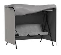 Outsunny Housse de Protection pour balancelle 3 Places Oxford 600D pour mobilier de Jardin - Imperméable et Anti-UV - 177 x 114 x 152 cm - Gris Clair