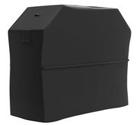 Outsunny Housse de protection pour barbecue en tissu Oxford 600D UV30+ et coupe-vent avec fermetures à déchirure, prises d'air, 147 x 61 x 122 cm, noir