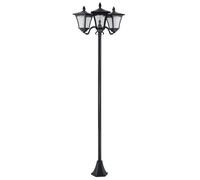 Outsunny - Lampadaire - Acier - 51.5x47x182.5cm - Noir