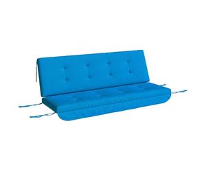 Outsunny Lot de coussins pour balancelle de 170 cm - Bleu